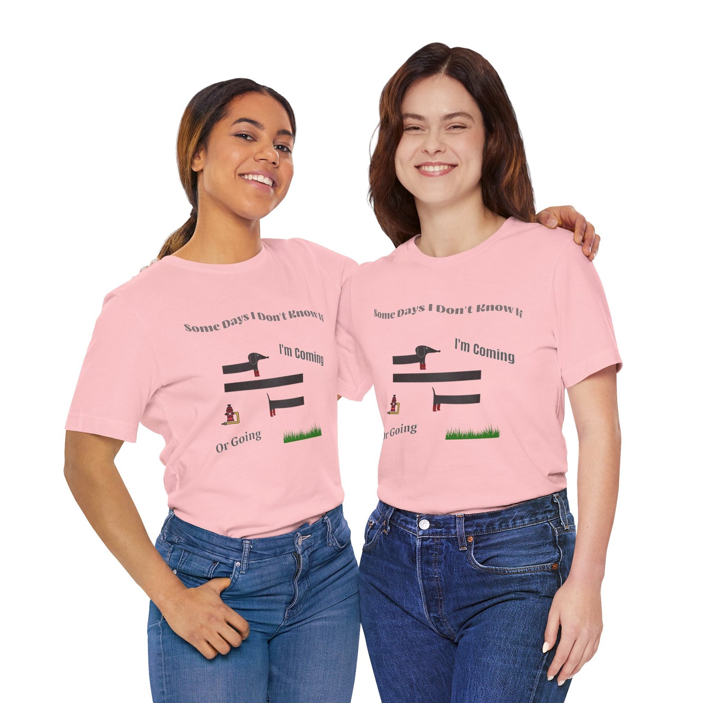 Some Days I Don't Know If I'm Coming or Going Unisex Cotton T-Shirt, Funny Gift For Any Occasion