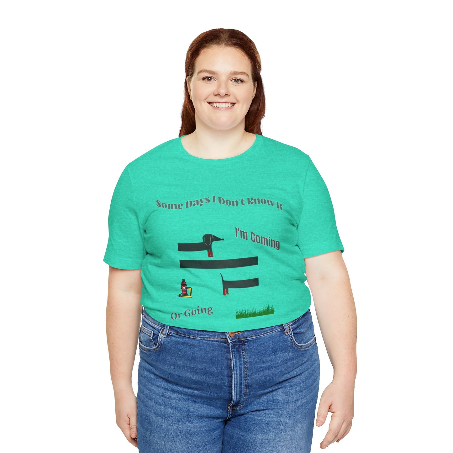 Some Days I Don't Know If I'm Coming or Going Unisex Cotton T-Shirt, Funny Gift For Any Occasion