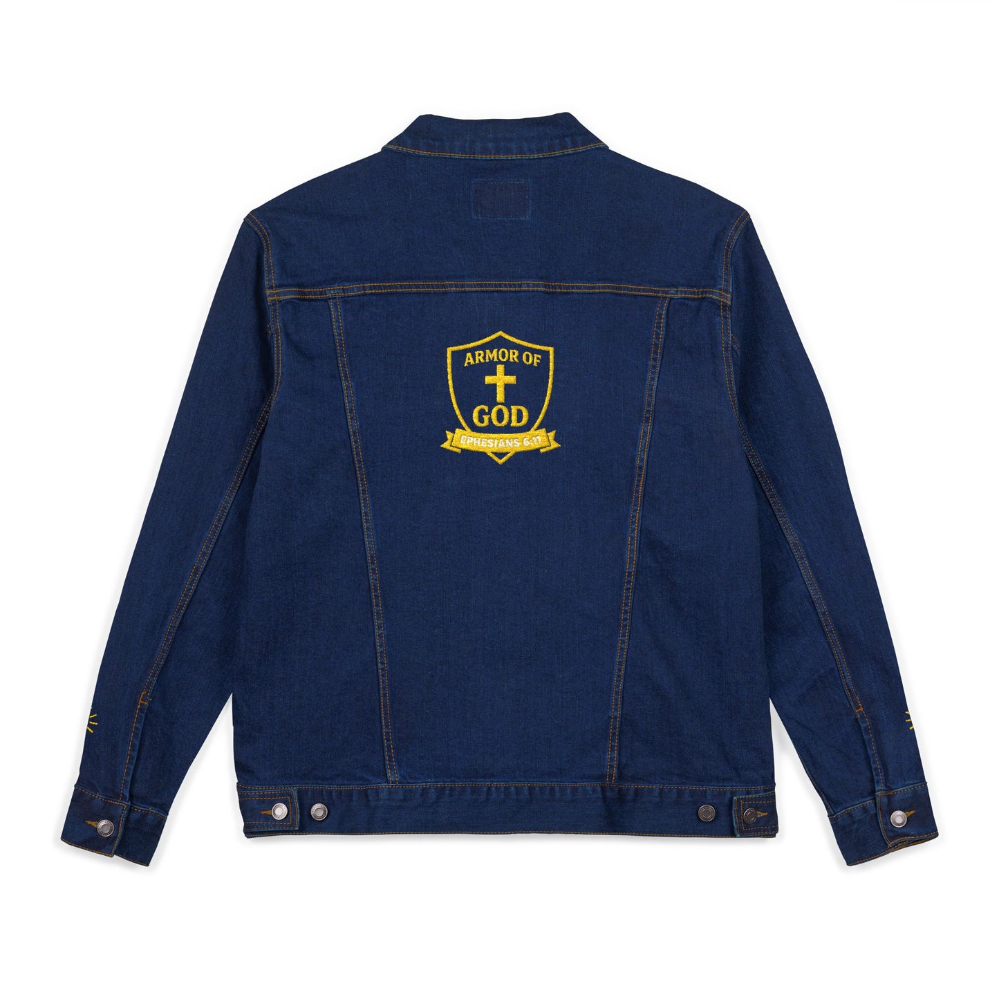 Child of God Embroidered Unisex Denim Jacket - Stylish Layering for Every Occasion, Casual Wear Gift Idea
