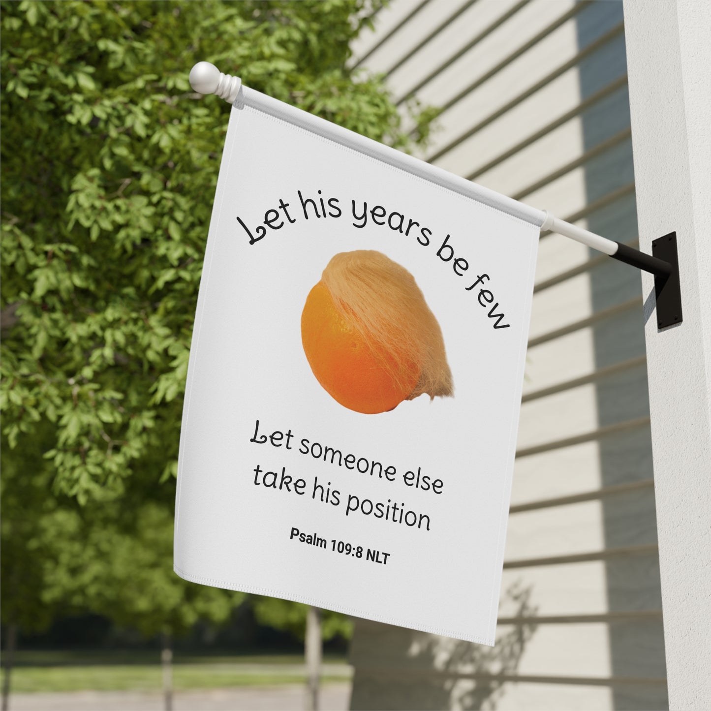 Let Someone Else Take His Position Garden Flag Outdoor Decor, Christian Gift for Garden Lovers, Housewarming Decoration