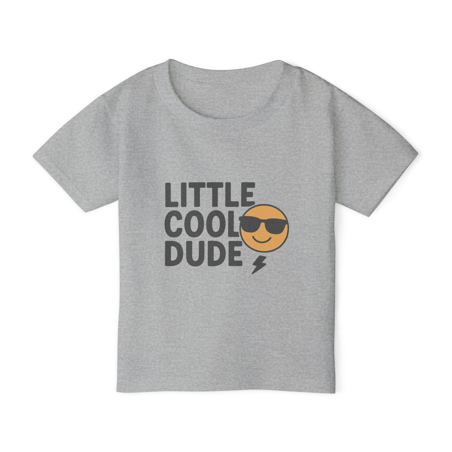 Little Cool Dude Toddler Cotton T-shirt, Funny Kids Tee, Summer Outfit
