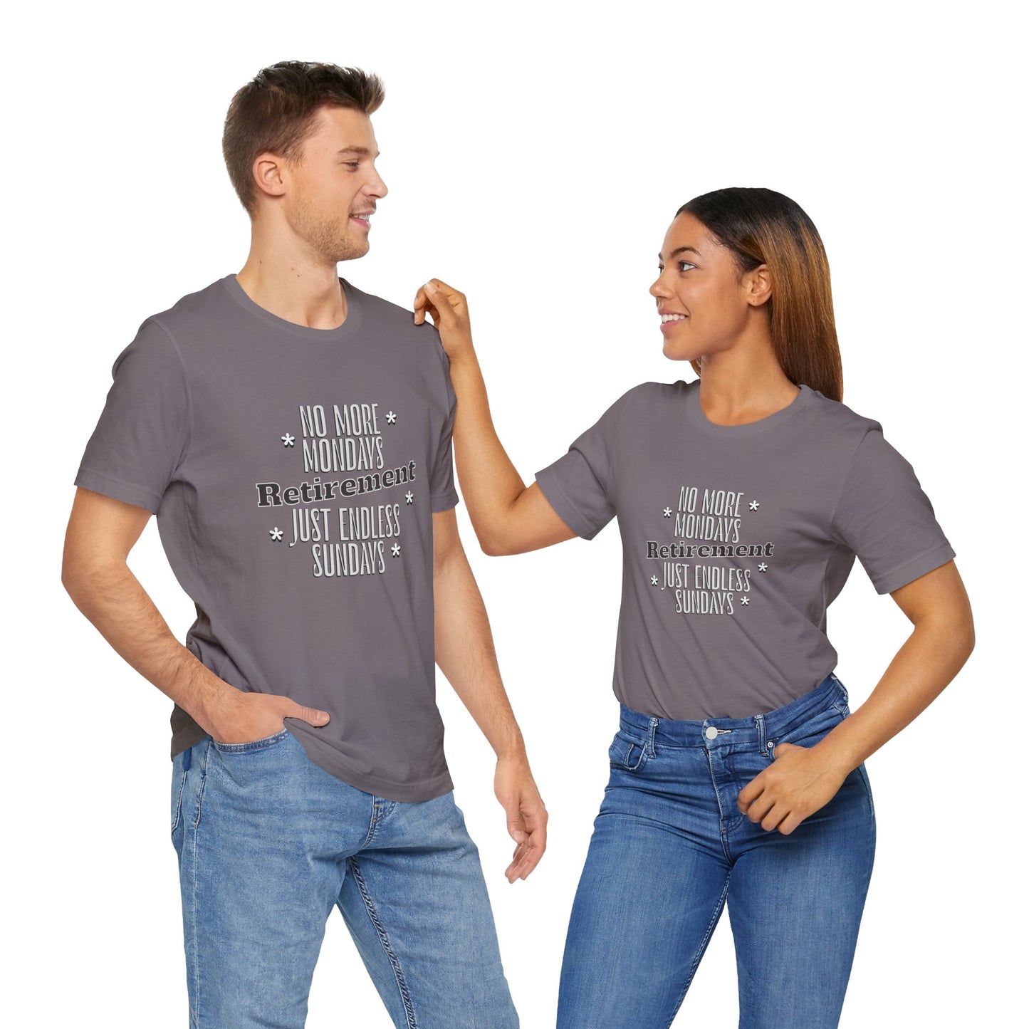 No More Mondays Retirement Just Endless Sundays Cotton Unisex Jersey T-Shirt, Gift Shirt Retirement Party