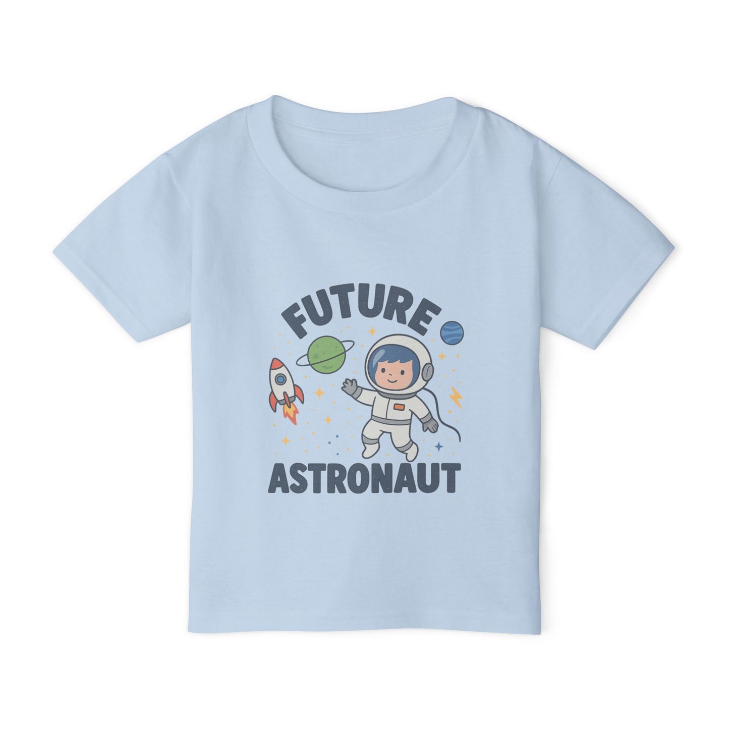 Future Astronaut Cotton Toddler T-Shirt, Little Explorer & Space Theme T-Shirt