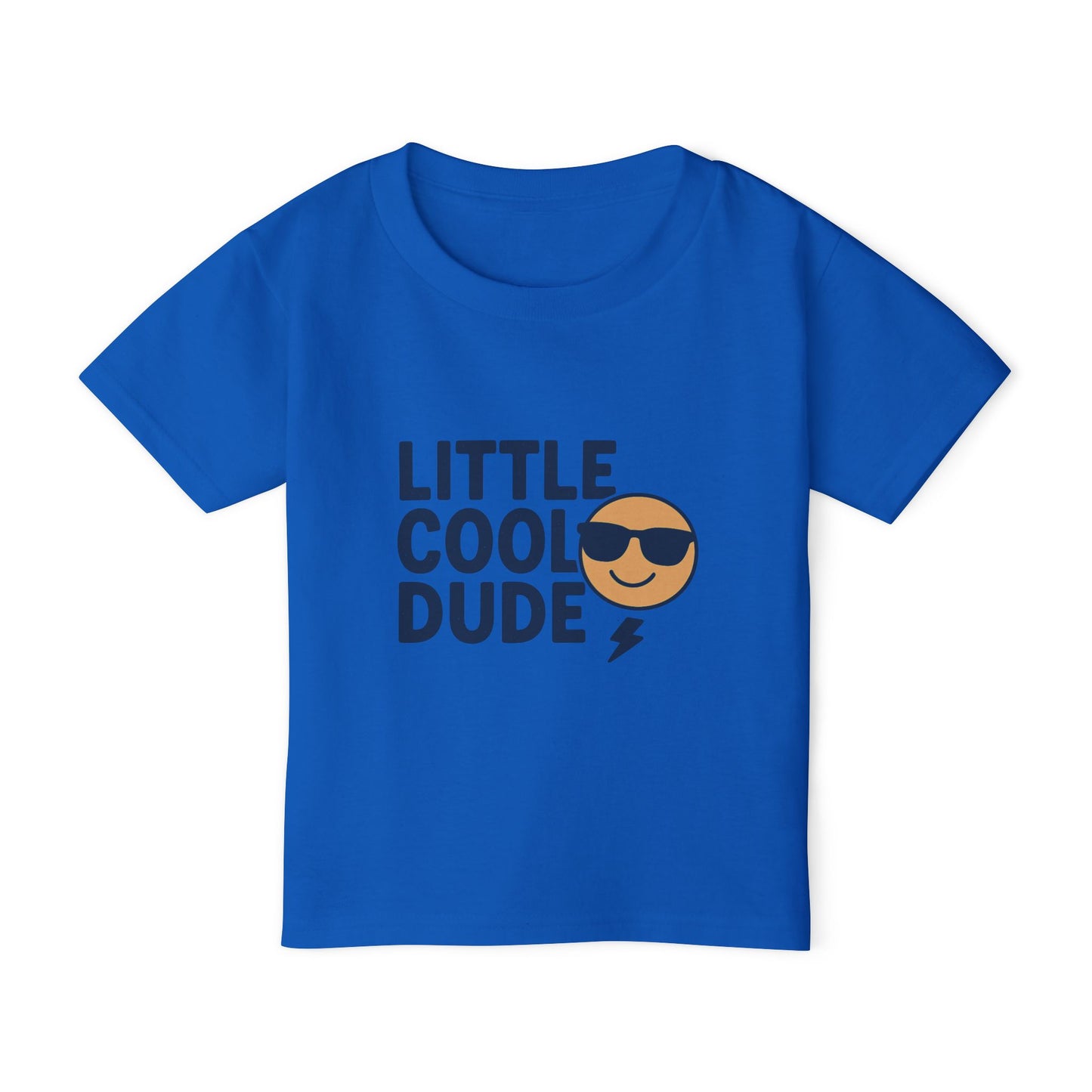 Little Cool Dude Toddler Cotton T-shirt, Funny Kids Tee, Summer Outfit
