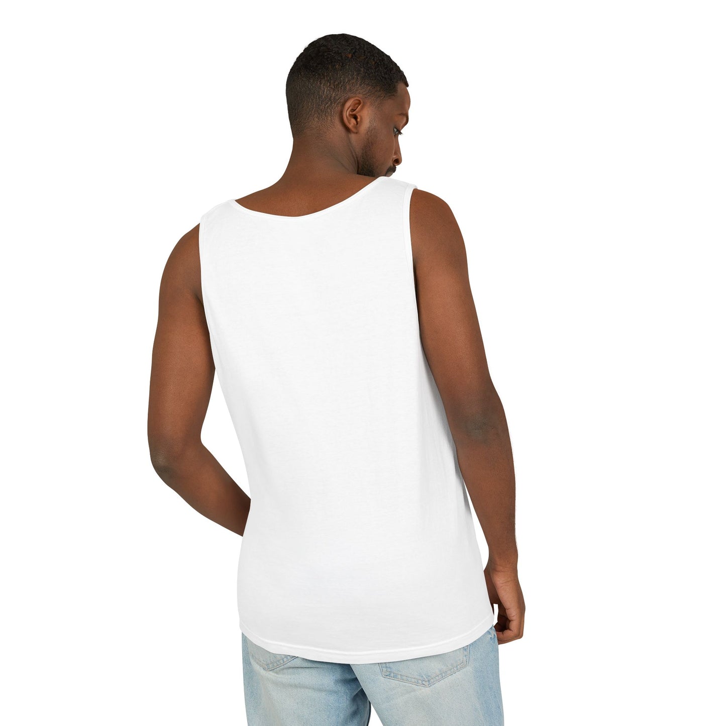 Vintage Visitor Est 1947 Roswell Unisex Cotton Garment-Dyed Tank Top, Alien Graphic Tee, Retro Summer Wear