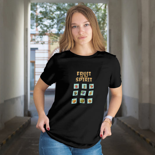 Fruit of the Spirit Cotton Jersey Unisex T-Shirt Christian Comfy Casual Gift