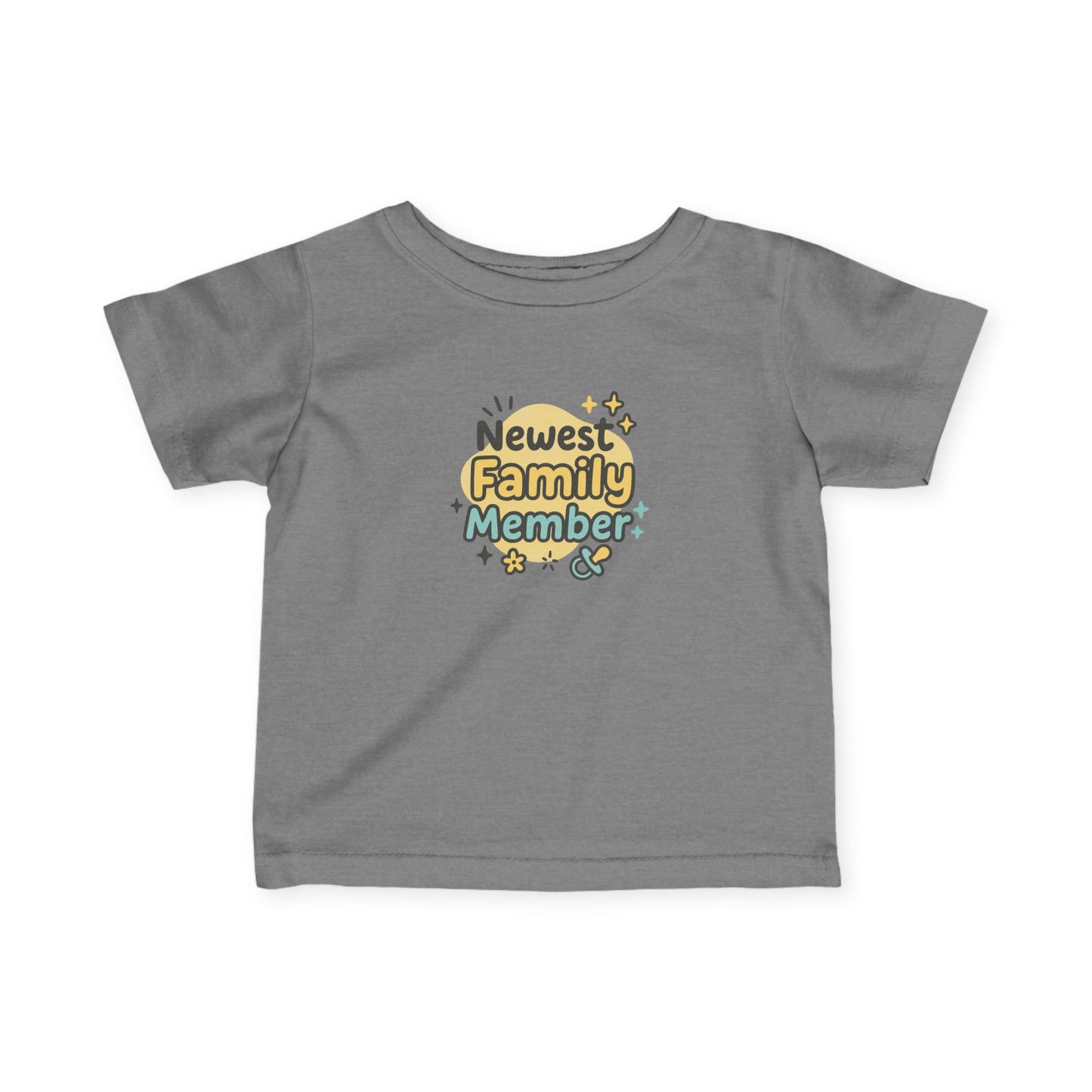 Newest Family Member Infant Tee, Baby Announcement Gift, Newborn Outfit, Baby Shower Gift